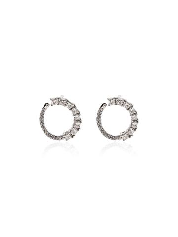 Dana Rebecca Designs 14kt White Gold Sadie Diamond Wrap Earrings