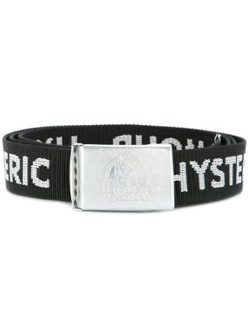 Hysteric Glamour Logo Buckled Belt - Black