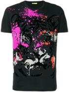 Versace Jeans Lion Printed T-shirt - Black
