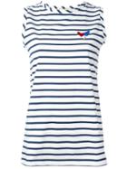 Être Cécile Striped Tank, Women's, Size: Medium, White, Cotton