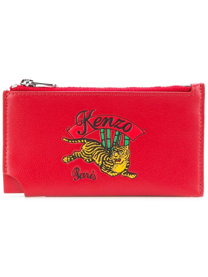 Kenzo Jumping Tiger Cardholder - Red