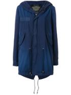 Mr & Mrs Italy Classic Hooded Parka - Blue