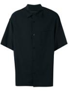 Alexander Wang Classic Shortsleeved Shirt, Men's, Size: 48, Black, Silk