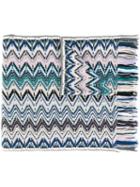 Missoni Chevron Knit Scarf, Women's, Acrylic/wool