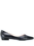 Hogl Pointed Toe Ballerinas - Black