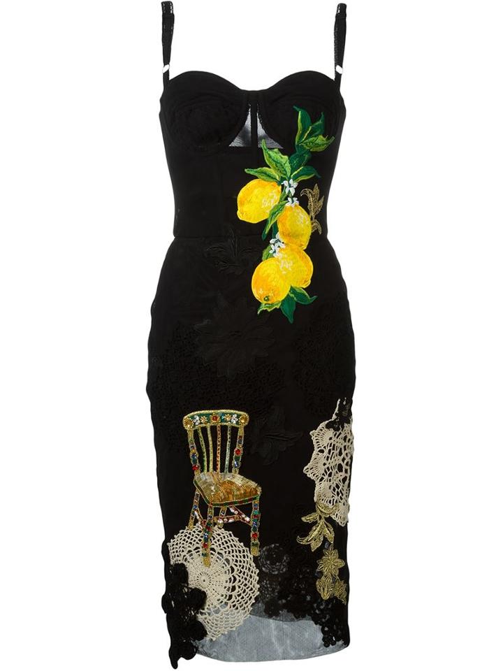 Dolce & Gabbana Embellished Corset Dress