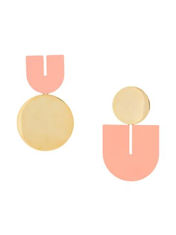 Uncommon Matters Cove Earrings - Pink & Purple