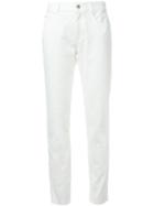 Stella Mccartney Embroidered Skinny Jeans, Women's, Size: 29, White, Cotton/spandex/elastane/polyester