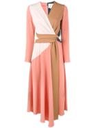 Roksanda Himera Wrap Dress - Pink