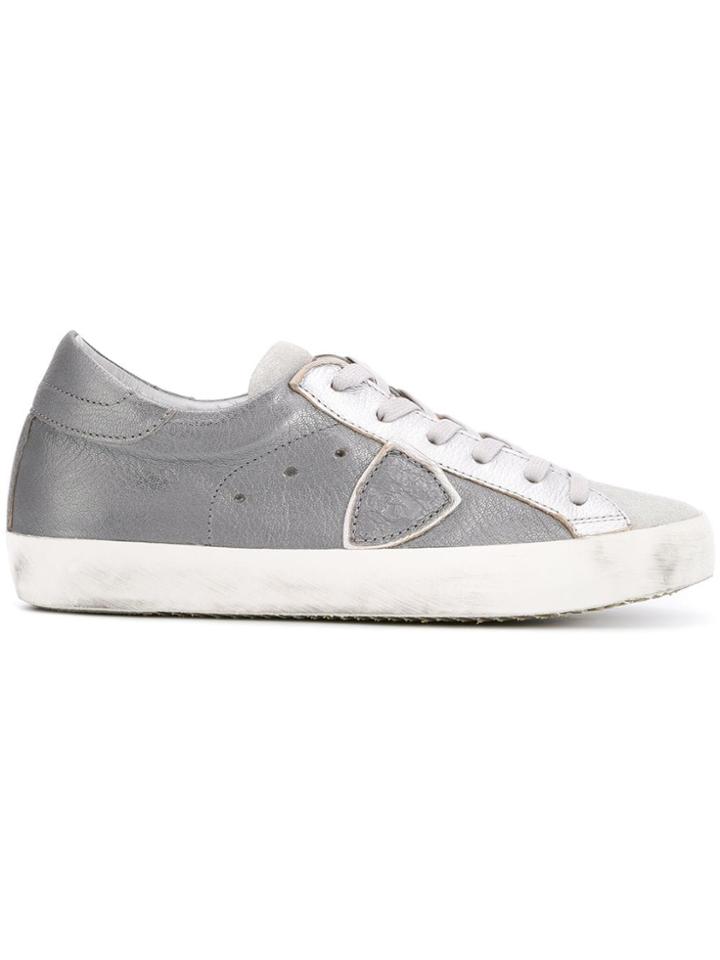 Philippe Model Paris Sneakers - Silver