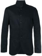 John Varvatos Classic Blazer, Men's, Size: 50, Blue, Cotton/linen/flax/spandex/elastane
