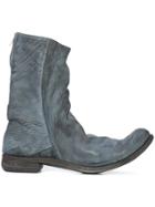 A Diciannoveventitre Relaxed Distressed Boots - Grey