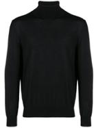 Ermenegildo Zegna Turtle Neck Sweater - Black