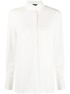 Escada Mandarin Collar Shirt - White