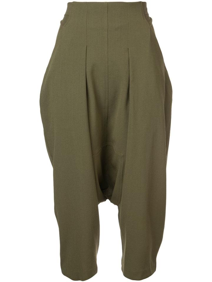 Rick Owens Creatch Trousers - Green