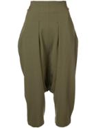 Rick Owens Creatch Trousers - Green