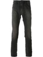 Diesel Thavar 0848g Jeans, Men's, Size: 34, Brown, Cotton/polyester/spandex/elastane/calf Leather