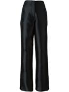 Erika Cavallini 'madhu' Trousers, Women's, Size: 40, Black, Silk/polyester