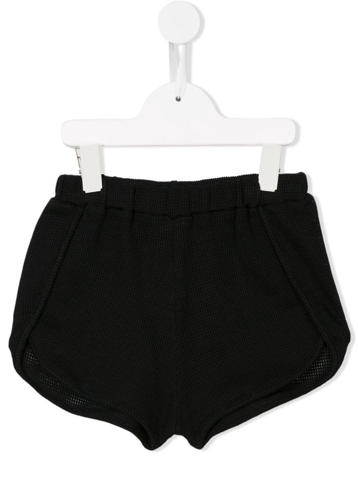 Andorine Mesh Running Shorts, Girl's, Size: 6 Yrs, Black