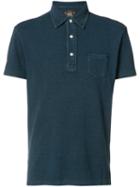 Rrl Chest Pocket Polo Shirt, Men's, Size: Small, Blue, Cotton