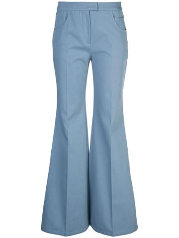 Françoise Extra Flared Trousers - Blue