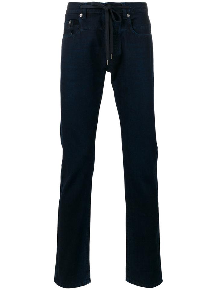 Andrea Pompilio - Skinny Jeans - Men - Cotton - 46, Blue, Cotton