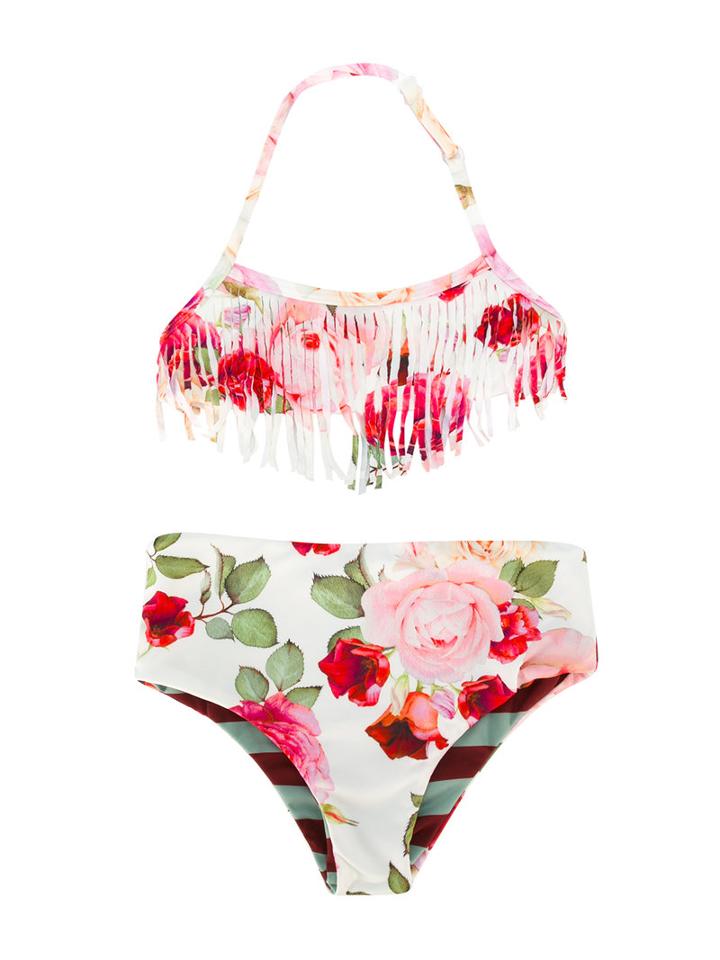 Monnalisa Fringed Bikini, Girl's, Size: 10 Yrs
