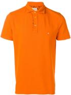 Borrelli Logo Short-sleeve Polo Top - Orange