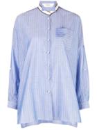 Brunello Cucinelli Loose Fit Shirt - Blue