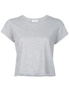 Re/done Boxy T-shirt, Women's, Size: Medium, Grey, Cotton