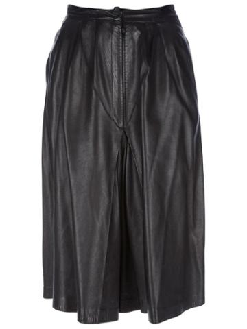 Celine Vintage Leather Skirt