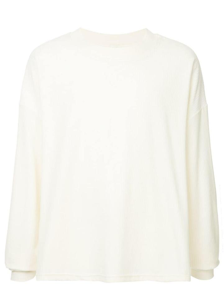 Sasquatchfabrix. Crew Neck Sweater - White