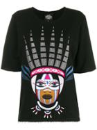 Katya Dobryakova Tribe Embroidery T-shirt - Black