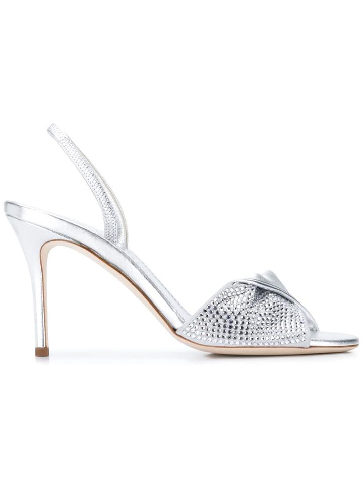 Giuseppe Zanotti Rosaline Sandals - Silver