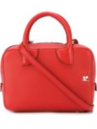 Courrèges Small Shoulder Bag, Women's, Red, Leather