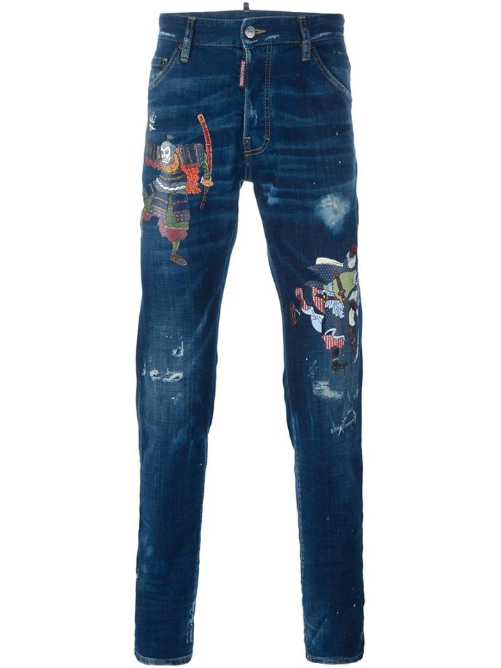 Dsquared2 'cool Guy' Jeans, Men's, Size: 44, Blue, Cotton/spandex/elastane/cotton