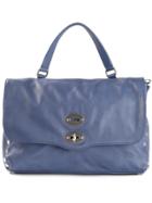 Zanellato Studded Detail Tote - Blue