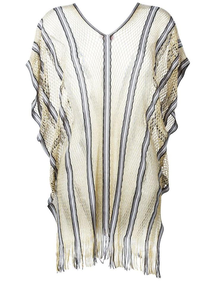 Missoni Knit Fringed Top