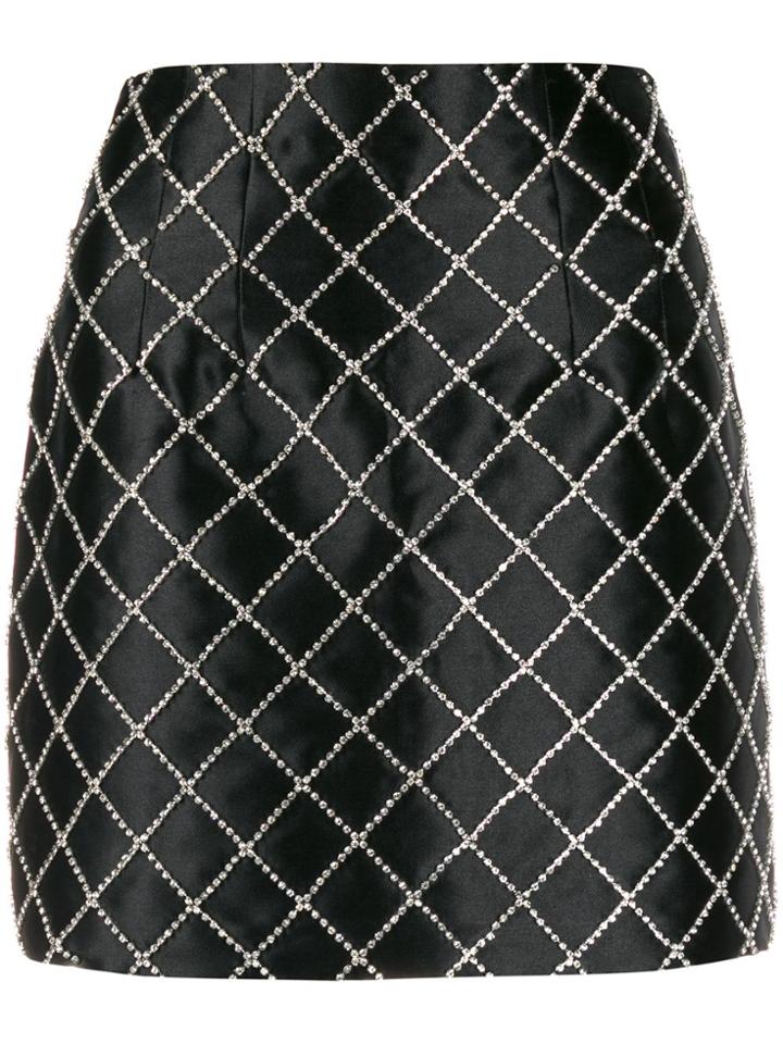Giuseppe Di Morabito Embellished A-line Mini Skirt - Black