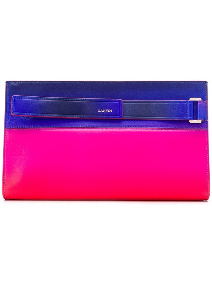 Lanvin Degradé Clutch Bag - Pink