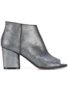 Maison Margiela Open Toe Ankle Boots - Grey