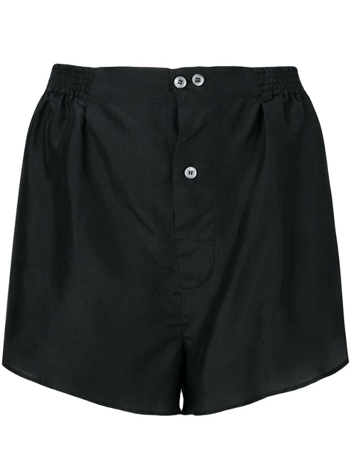 Faith Connexion Elastic Waist Shorts - Black