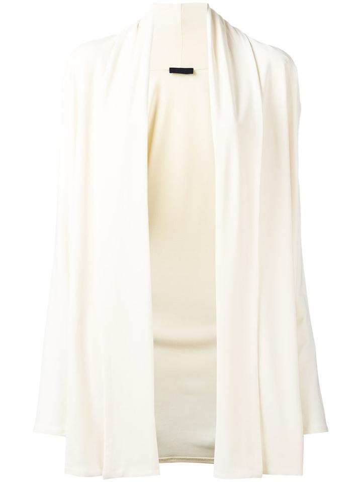 The Row Sua Cardigan, Women's, Size: Large, Nude/neutrals, Spandex/elastane/viscose