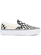 Vans Checkboard Classic Slip-on Sneakers - Black