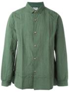 Visvim Long Rider Shirt L/s, Men's, Size: 3, Green, Cotton/linen/flax