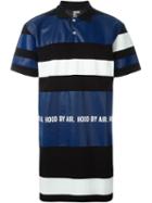 Hood By Air - Panelled Oversized Polo Shirt - Men - Cotton - M, Black, Cotton
