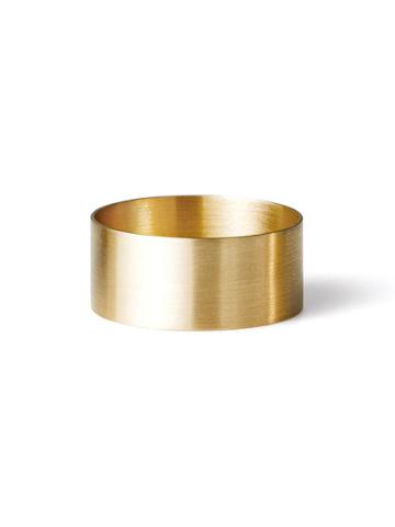 Shihara Plate Ring 7.5 - Metallic