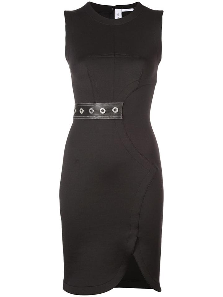Yigal Azrouel Buckle Detail Dress - Black