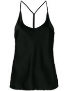 T By Alexander Wang Fitted Camisole Top - Black