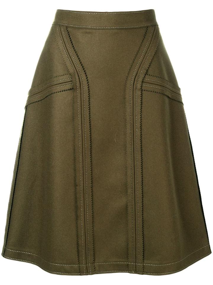 No21 No21 N2sc0913175 Khaki Wool Or Fine Animal Hair->wool - Green